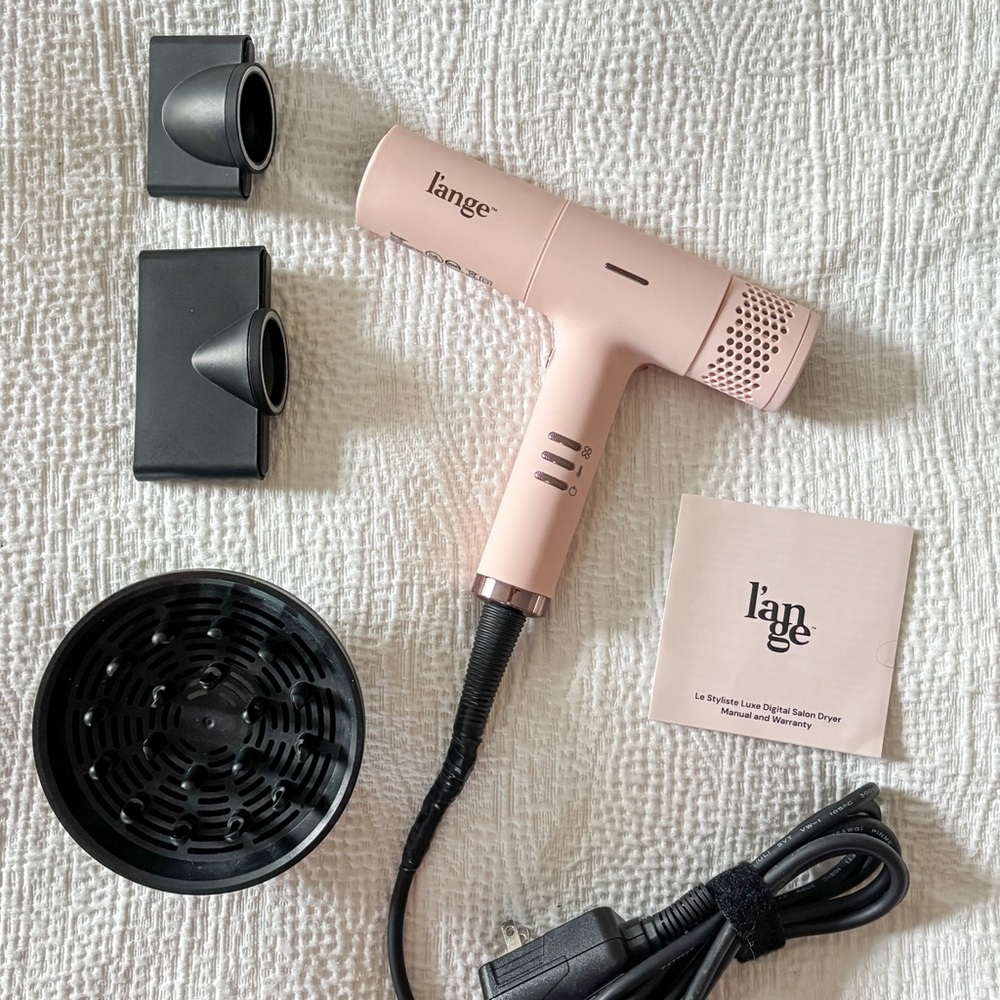 L’ange Le Styliste Luxe Digital Salon Hair Dryer with attachments